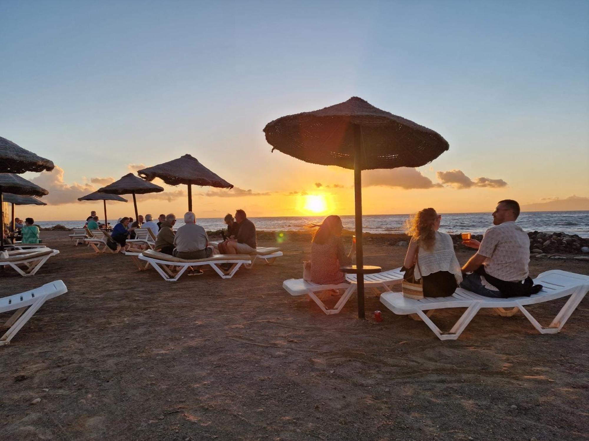 Sunset Rooftop Terrace Apartment Palm-mar Esterno foto