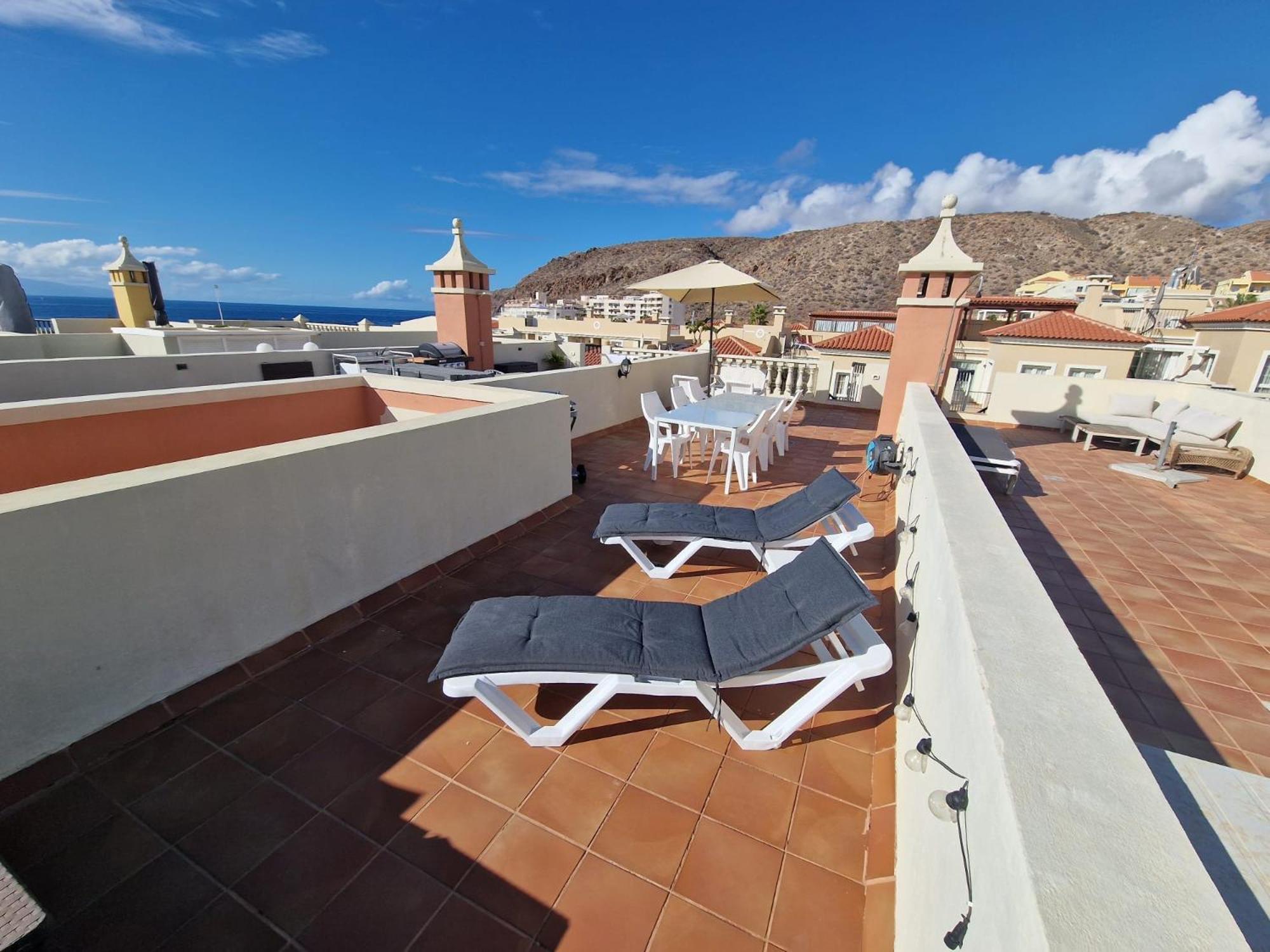 Sunset Rooftop Terrace Apartment Palm-mar Esterno foto
